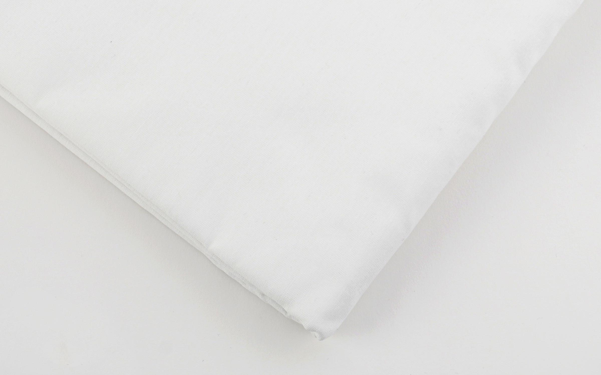 Flat sheet, white, 220/240 cm  2